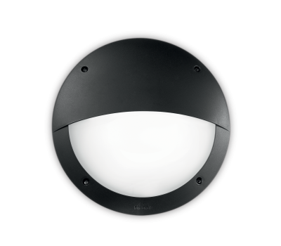 Фасаден аплик IDEAL LUX 096698 LUCIA-2 AP1 NERO