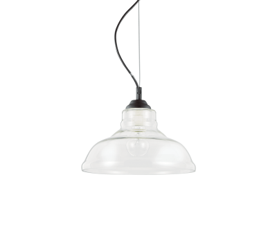 IDEAL LUX 112336 BISTRO SP1 PLATE TRANSPARENT