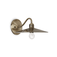 Аплик IDEAL LUX 112626 CANTINA AP1 ANTIQUE BRASS
