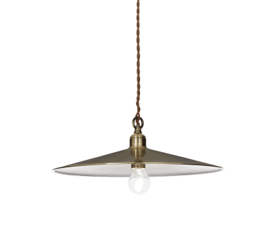 IDEAL LUX 112701 CANTINA SP1 ANTIQUE BRASS
