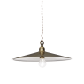IDEAL LUX 112701 CANTINA SP1 ANTIQUE BRASS