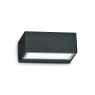 Фасаден аплик IDEAL LUX 115375 TWIN AP1 BLACK