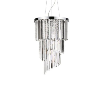 Пендел IDEAL LUX 117737 CARLTON SP8 CROMO