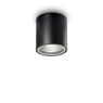 Фасадна луна за външен монтаж IDEAL LUX 122687 GUN PL1 BLACK