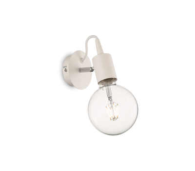 Аплик IDEAL LUX 138374 EDISON AP1 BIANCO