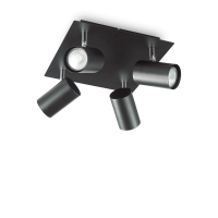 IDEAL LUX 156781 SPOT PL4 NERO