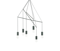 Ideal Lux 158815 POP SP6 BLACK