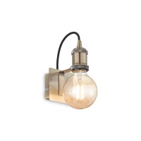 Аплик IDEAL LUX 163321 FRIDA AP1 BRASS