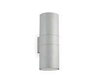 Фасаден аплик Ideal Lux 163604 Gun AP2 Big Grey