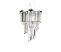 IDEAL LUX 166247 CARLTON SP12 CROMO