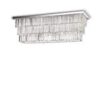 IDEAL LUX 166285 MARTINEZ PL8 CROMO