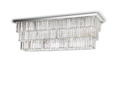 Плафон IDEAL LUX 166285 MARTINEZ PL8 CROMO