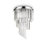 IDEAL LUX 168937 CARLTON PL12 CROMO