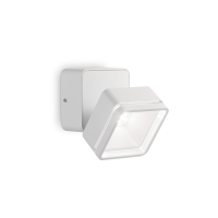 LED фасаден аплик IDEAL LUX 285528 OMEGA AP SQUARE BIANCO 4000K