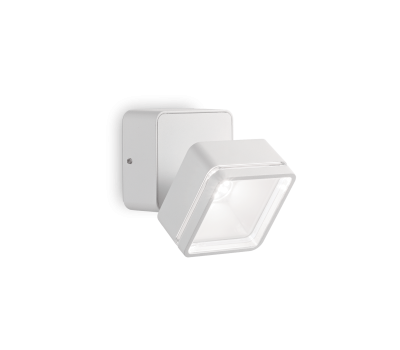 LED фасаден аплик IDEAL LUX 285528 OMEGA AP SQUARE BIANCO 4000K