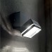 LED фасаден аплик IDEAL LUX 285511 OMEGA AP SQUARE ANTRACITE 4000K 