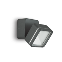 LED фасаден аплик IDEAL LUX 285511 OMEGA AP SQUARE ANTRACITE 4000K 