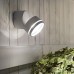 LED фасаден аплик IDEAL LUX 285467 OMEGA AP ROUND ANTRACITE 4000K