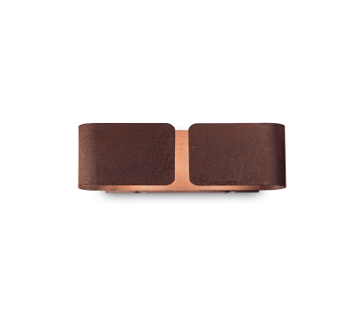 Ideal Lux 187365 Clip AP2 Small Antique Brown