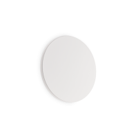 LED аплик IDEAL LUX 195704 COVER AP1 ROUND SMALL BIANCO
