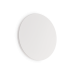 LED аплик IDEAL LUX 195711 COVER AP1 ROUND BIG BIANCO