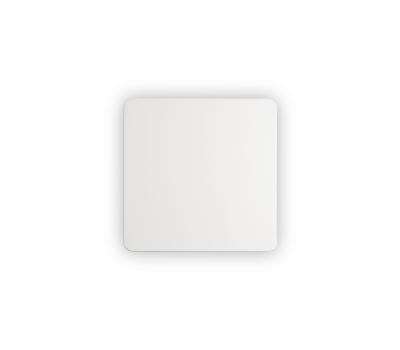 LED аплик IDEAL LUX 195728 COVER AP1 SQUARE SMALL BIANCO