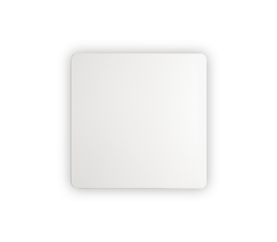 LED аплик IDEAL LUX 195735 COVER AP1 SQUARE BIG BIANCO