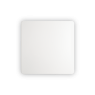 IDEAL LUX 195735 COVER AP1 SQUARE BIG BIANCO