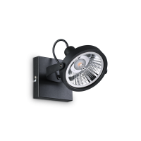 Спот IDEAL LUX 200231 GLIM PL1 NERO