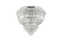 IDEAL LUX 207186 DUBAI PL6 CROMO