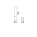 IDEAL LUX 213088 EDO OUTDOOR PT1 SQUARE COFFEE