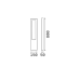 Градински стълб IDEAL LUX 213361 VEGA PT1 COFFEE