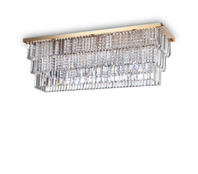 IDEAL LUX 213569 MARTINEZ PL8 ORO