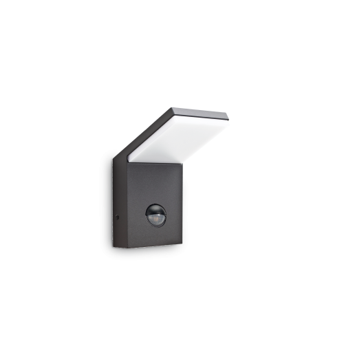 LED фасаден аплик IDEAL LUX 221519 STYLE AP SENSOR ANTRACITE 4000K