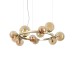 Пендел IDEAL LUX 322773 PERLAGE SP11 AMBER