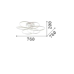 IDEAL LUX 227832 KAROL PL D76