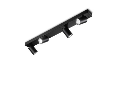 Спот IDEAL LUX 229072 RUDY PL4 NERO