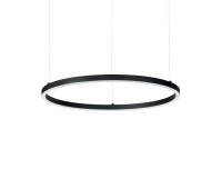 LED пендел IDEAL LUX 229508 ORACLE SLIM SP D90 ROUND BK 3000K