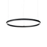 IDEAL LUX 229508 ORACLE SLIM SP D90 ROUND BK 3000K