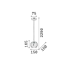 Пендел IDEAL LUX 231297 MR JACK SP1 BIG BLACK