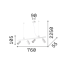 Пендел IDEAL LUX 231372 DYNAMITE SP4 WHITE