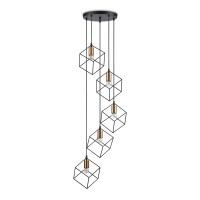 Пендел IDEAL LUX 237664 ICE SP5 NERO