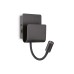 LED аплик с ключ и USB изход IDEAL LUX 237930 PROBE AP2 NERO