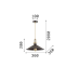 Пендел IDEAL LUX 249087 ERIS-4 SP1 BLACK