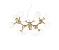IDEAL LUX 241012 NODI SP15 OTTONE SATINATO