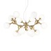 Пендел IDEAL LUX 241012 NODI SP15 OTTONE SATINATO