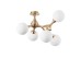 IDEAL LUX 241050 NODI PL5 OTTONE SATINATO