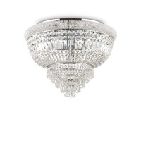 Плафон IDEAL LUX 243566 DUBAI PL24 CROMO