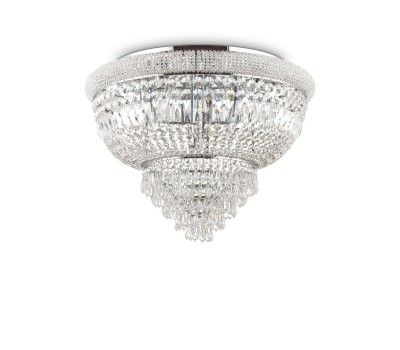 Плафон IDEAL LUX 243566 DUBAI PL24 CROMO