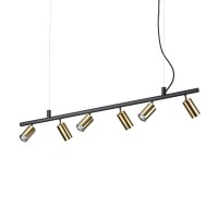 Пендел IDEAL LUX 244648 DYNAMITE SP6 BRASS